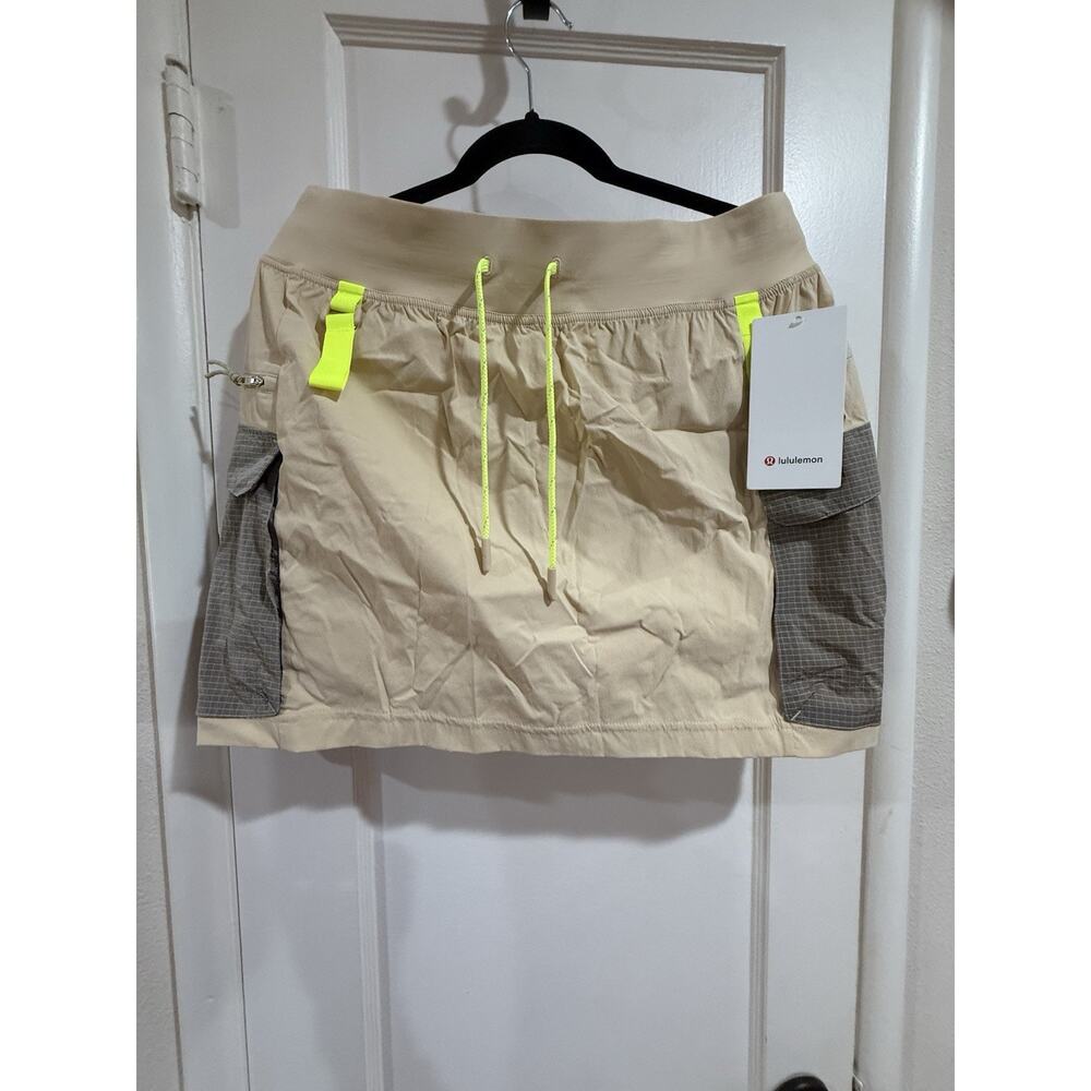Lululemon Multi-Pocket Cargo High-Rise Hiking Skirt Size 12